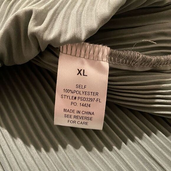 Baltic Born Gabriella Satin Midi Dress in Eucalyptus Green Extra Large - Picture 7 of 8